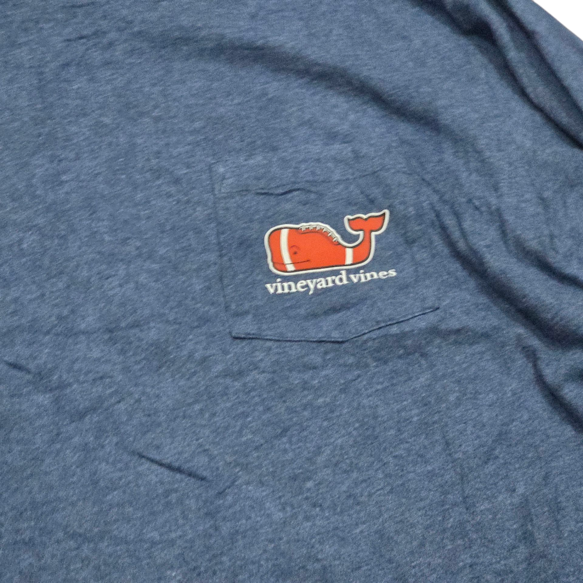 Playera Manga Larga Vineyard Vines Grande L Azul