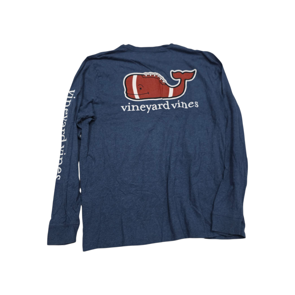 Playera Manga Larga Vineyard Vines Grande L Azul