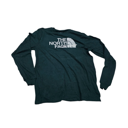 Playera Manga Larga The North Face Grande L Verde