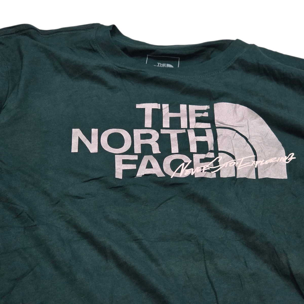 Playera Manga Larga The North Face Grande L Verde
