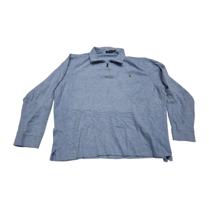 Sueter Ralph Lauren Xgrande Xl Azul Medio Cierre