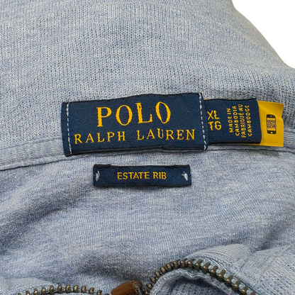 Sueter Ralph Lauren Xgrande Xl Azul Medio Cierre