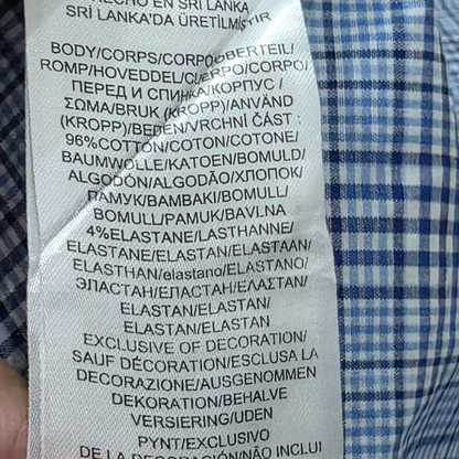 Camisa Ralph Lauren Xgrande Xl 17 32-33 Classic Fit Azul