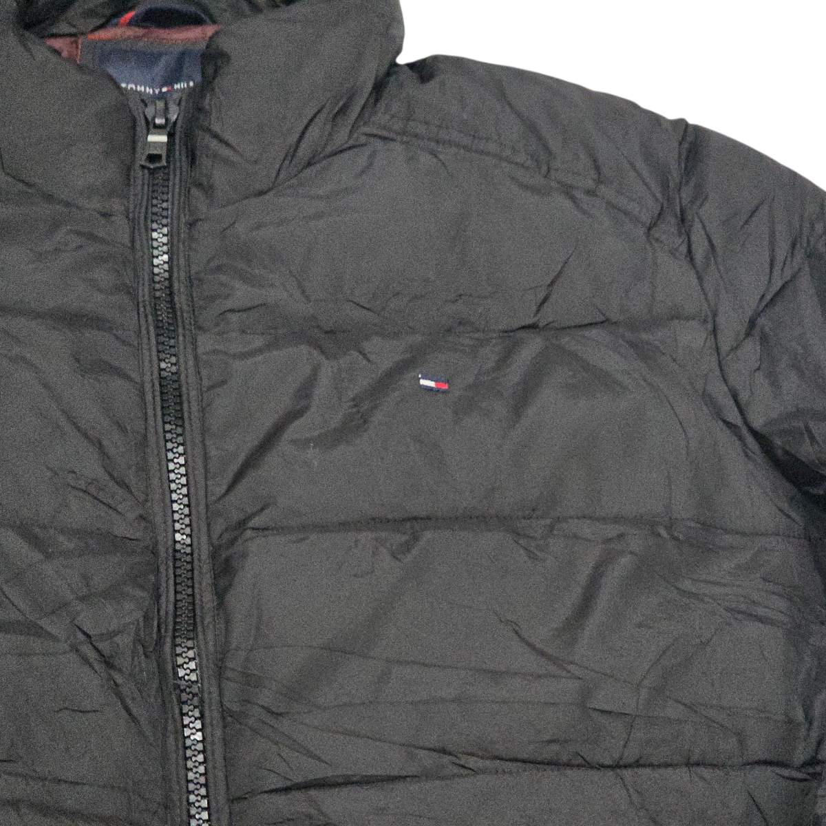 Chamarra Tommy Hilfiger Xgrande Xl Negro