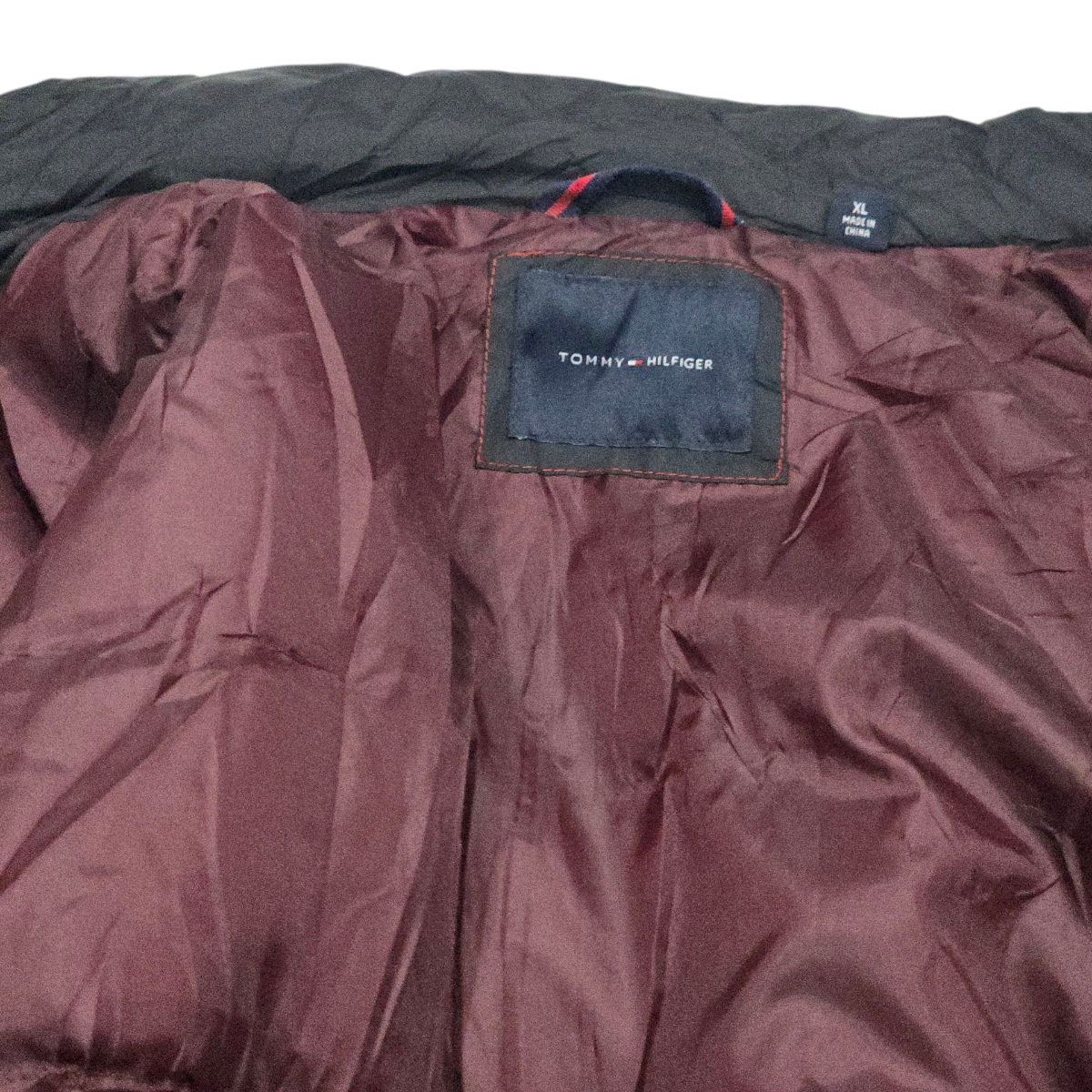 Chamarra Tommy Hilfiger Xgrande Xl Negro