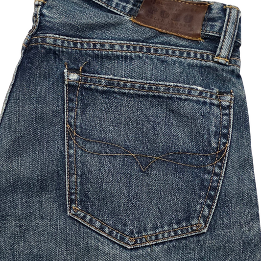 Pantalon Ralph Lauren 30x30 Recto Azul