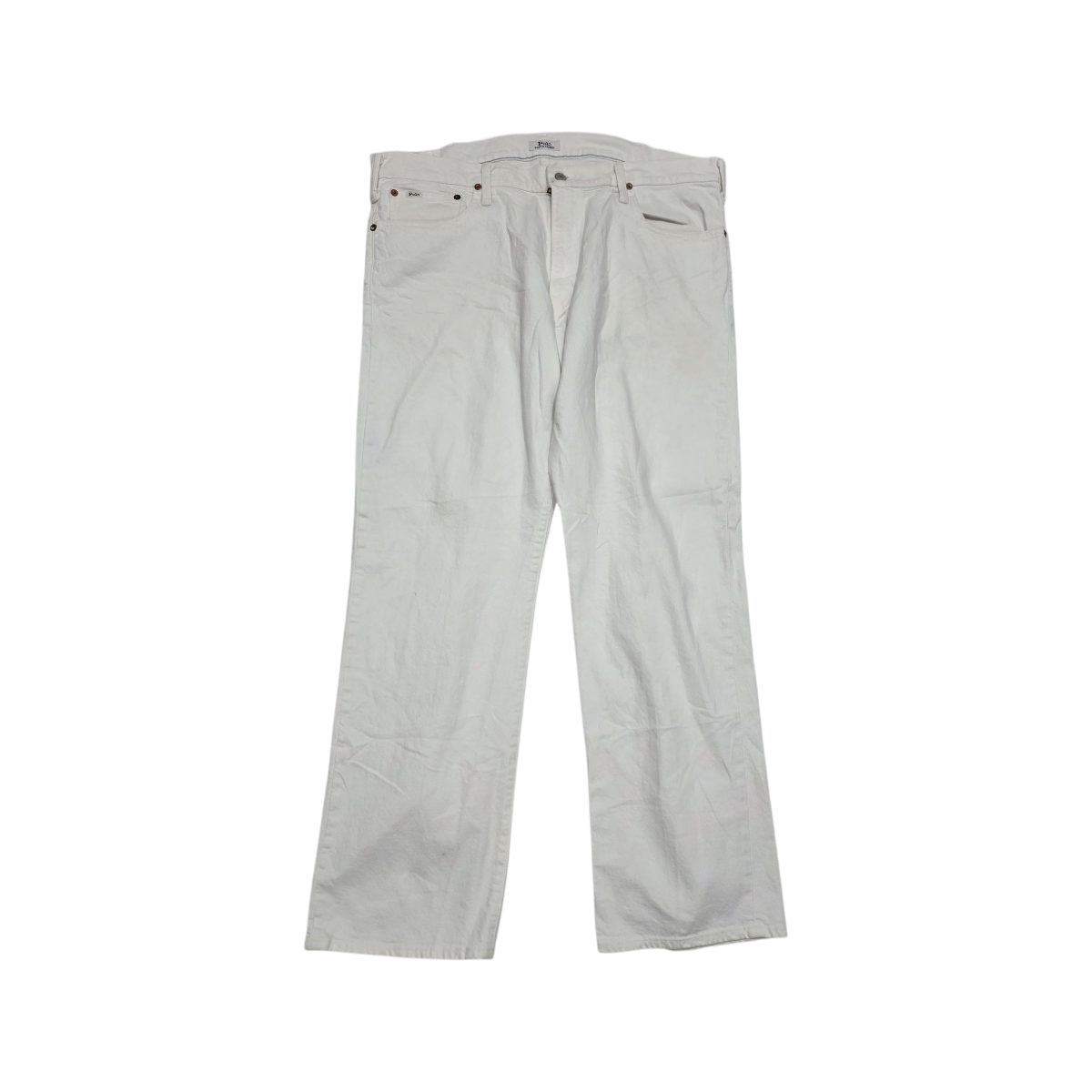 Pantalon Ralph Lauren 38x32 Recto Blanco