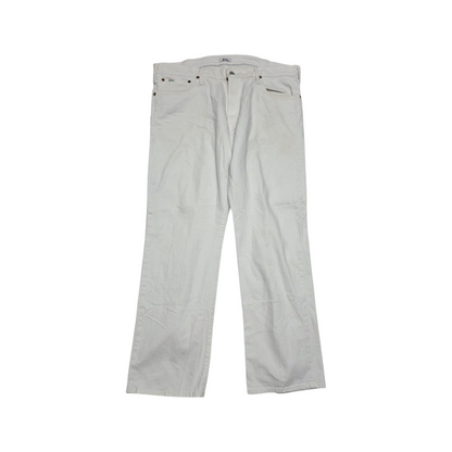 Pantalon Ralph Lauren 38x32 Recto Blanco