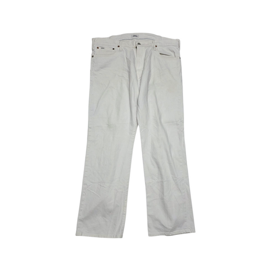Pantalon Ralph Lauren 38x32 Recto Blanco