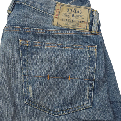 Pantalon Ralph Lauren 34x34 Azul Claro