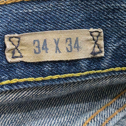 Pantalon Ralph Lauren 34x34 Azul Claro