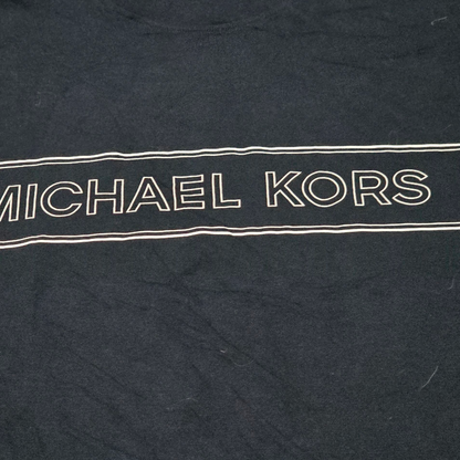 Playera Manga Larga Michael Kors Grande L Azul