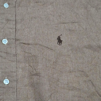 Camisa Ralph Lauren Classic Fit Xgrande Xl Cafe Pony Cafe