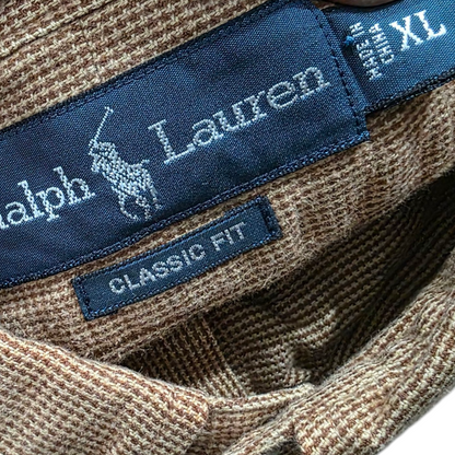 Camisa Ralph Lauren Classic Fit Xgrande Xl Cafe Pony Cafe