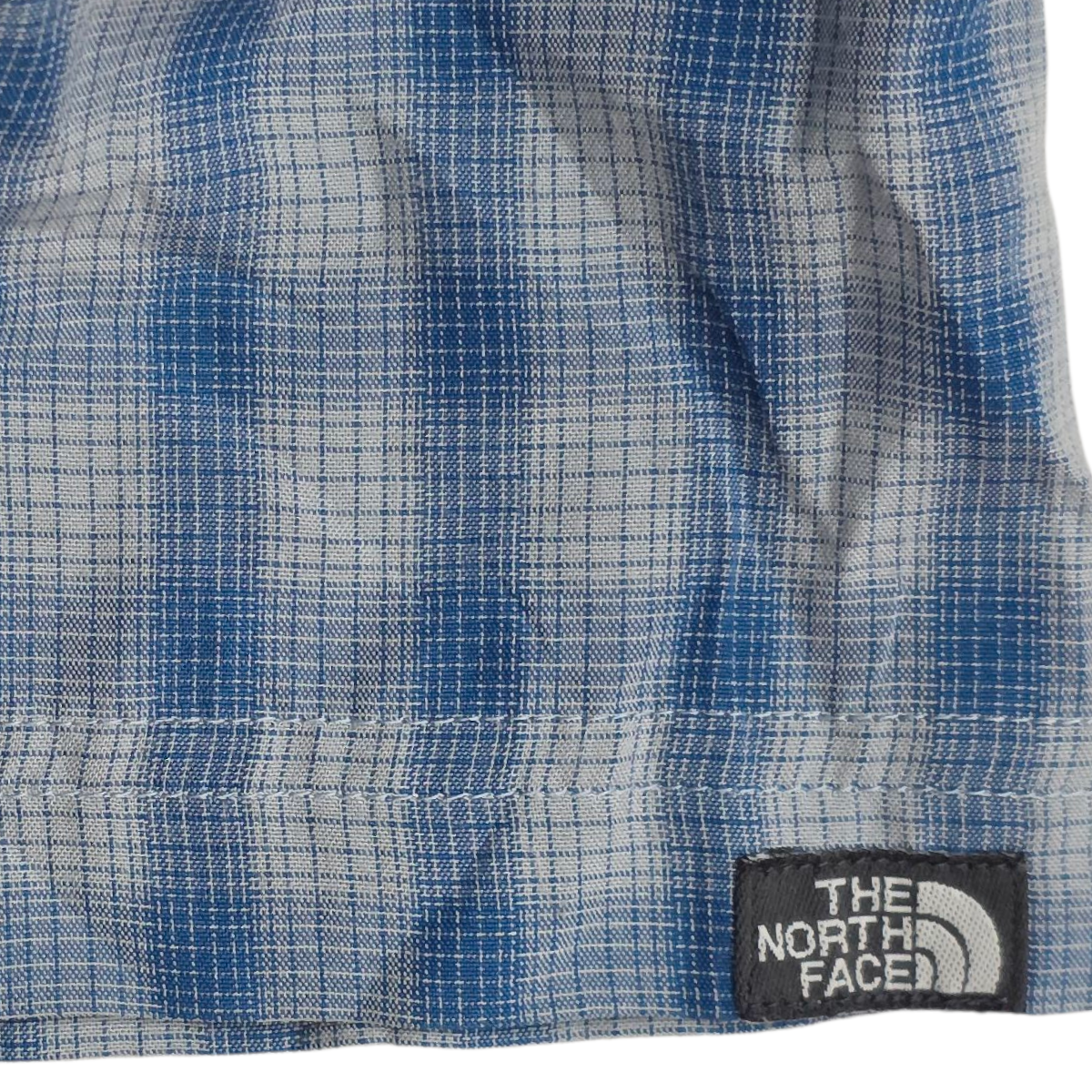 Camisa Manga Corta The North Face Xgrande Xl Cuadro Azul