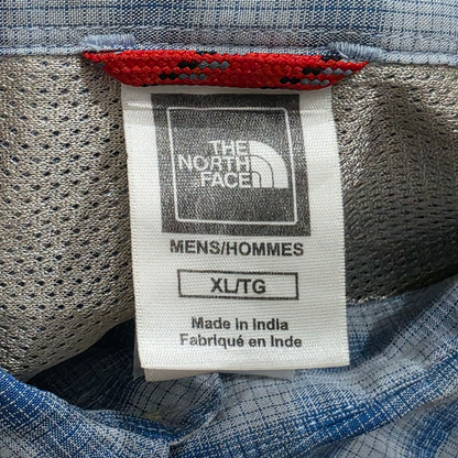Camisa Manga Corta The North Face Xgrande Xl Cuadro Azul