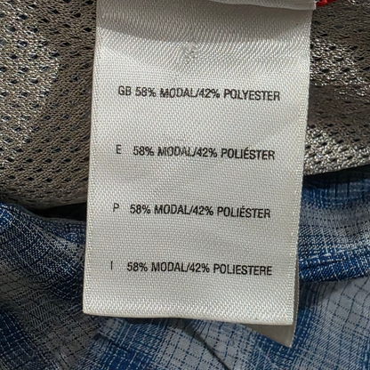 Camisa Manga Corta The North Face Xgrande Xl Cuadro Azul