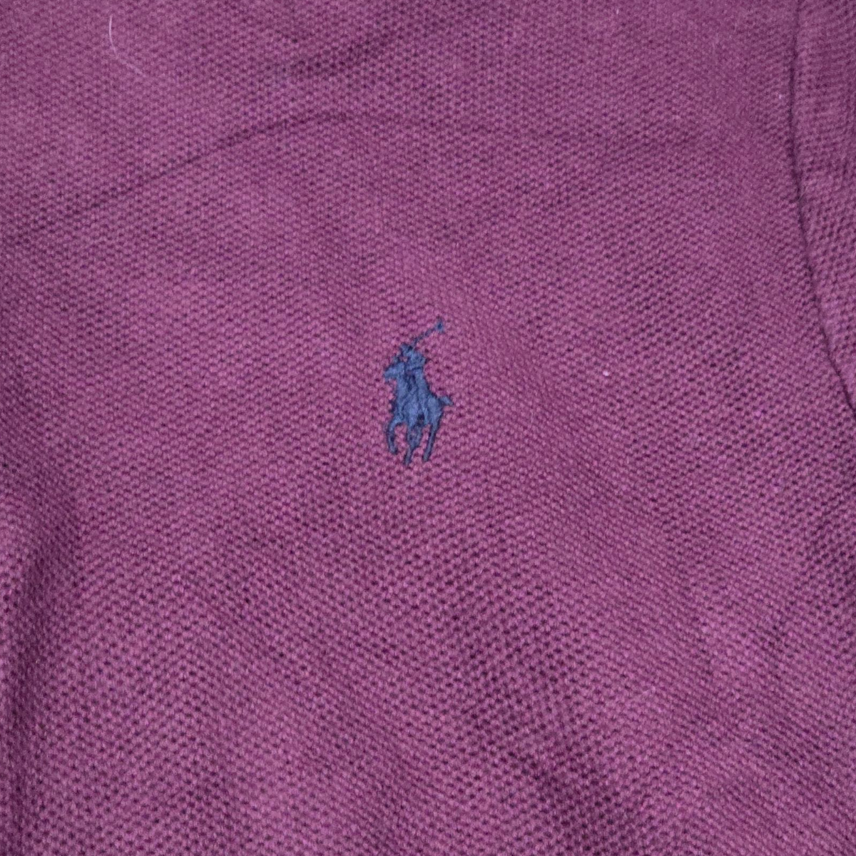 Sueter Ralph Lauren Xgrande Xl Vino Pony Azul