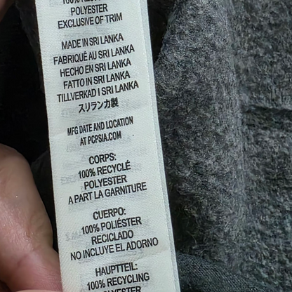 Sudadera Patagonia Grande L Gris