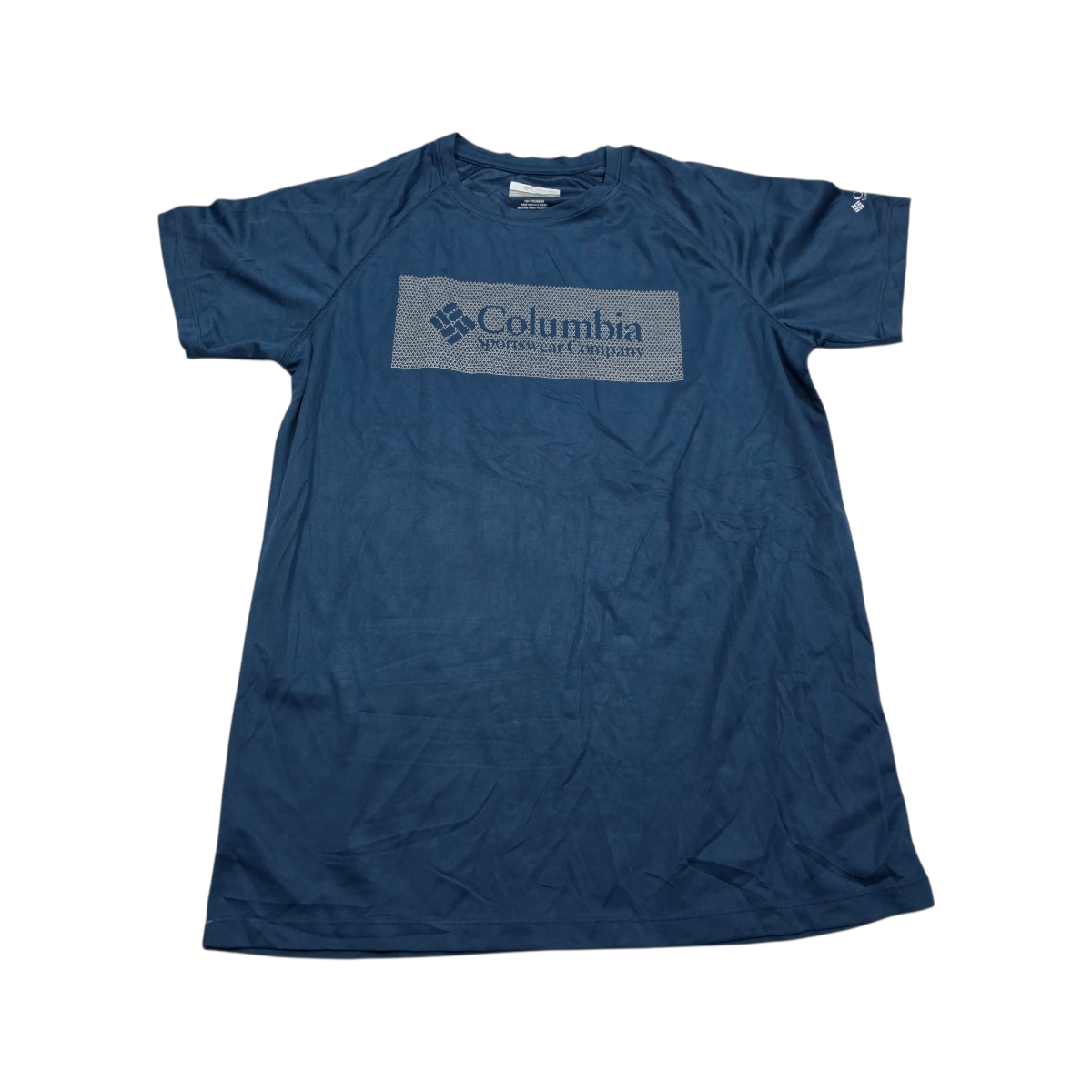 Playera Columbia Grande L Azul