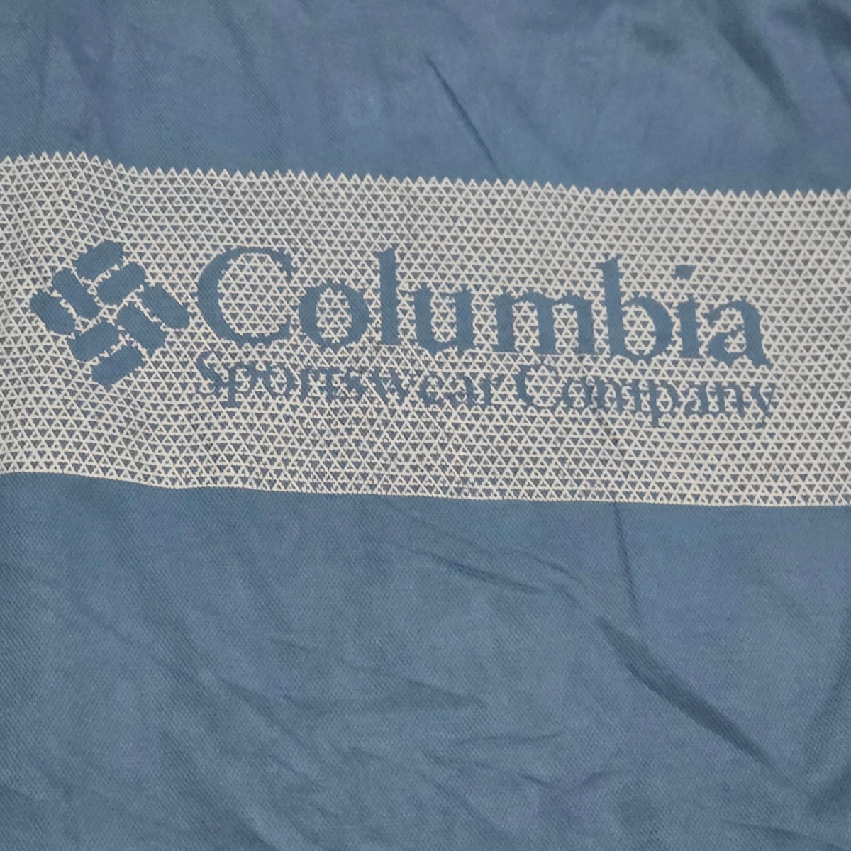 Playera Columbia Grande L Azul