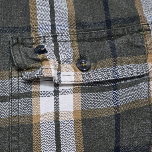 Camisa Carhartt Grande L Cuadro Verde