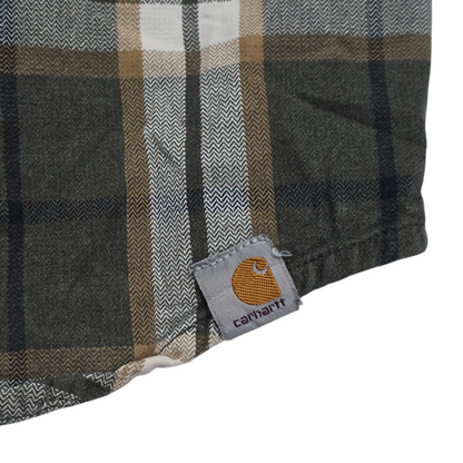 Camisa Carhartt Grande L Cuadro Verde
