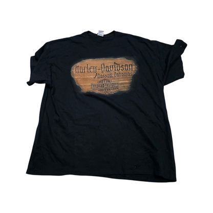 Playera Harley Davidson 2xl Bahamas Moto Negra