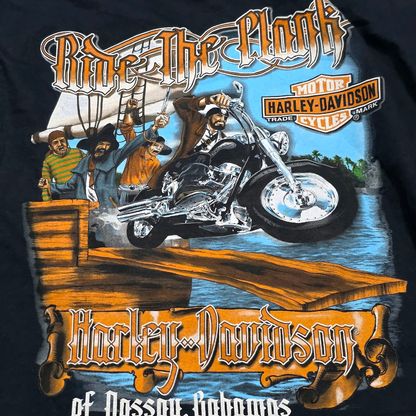 Playera Harley Davidson 2xl Bahamas Moto Negra