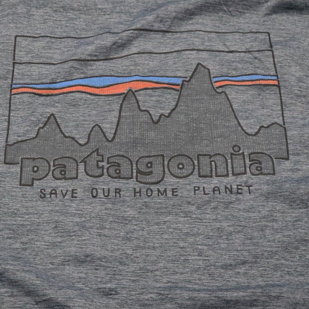 Playera Patagonia 2xl Azul