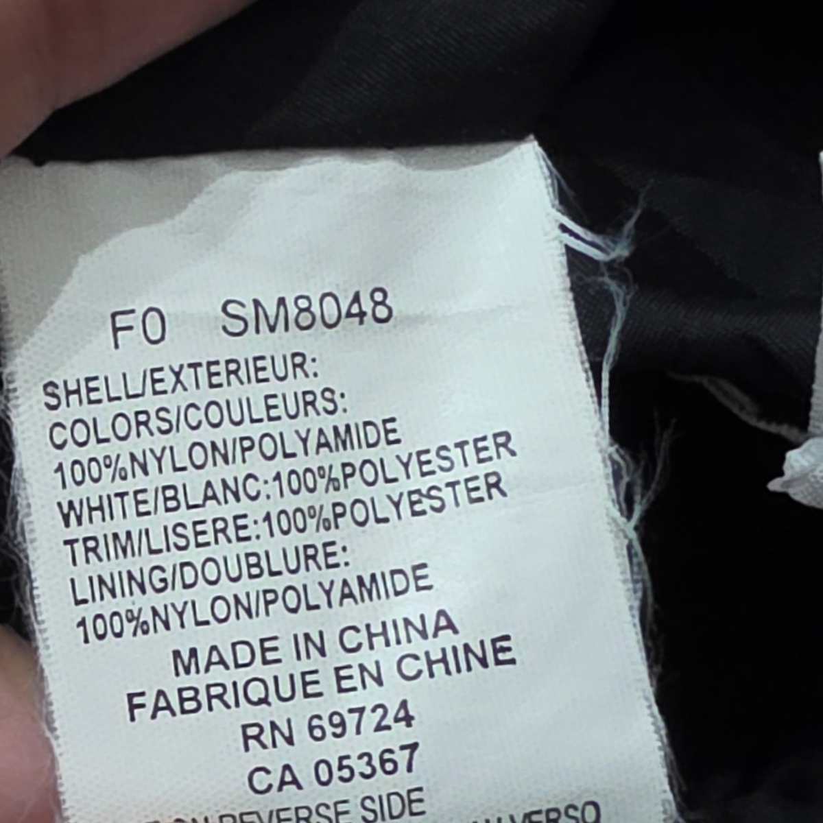 Pantalon Invernal Columbia Mediana M Negro