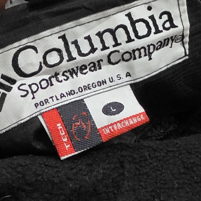 Chamarra Columbia Grande L Interchange 2 En 1 Negro