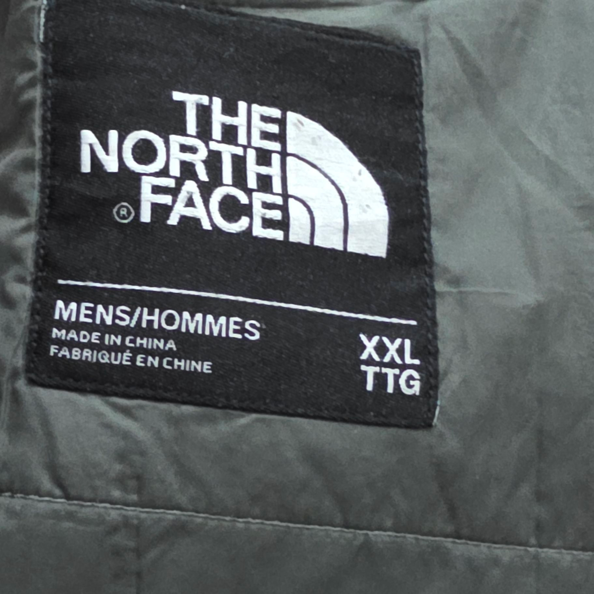 Chamarra The North Face 2xl Gris Opaco Deslavado