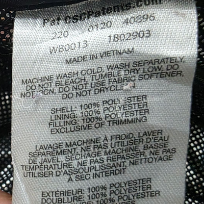 Chamarra Columbia Adolescente Xl 18-20 Negro Naranja