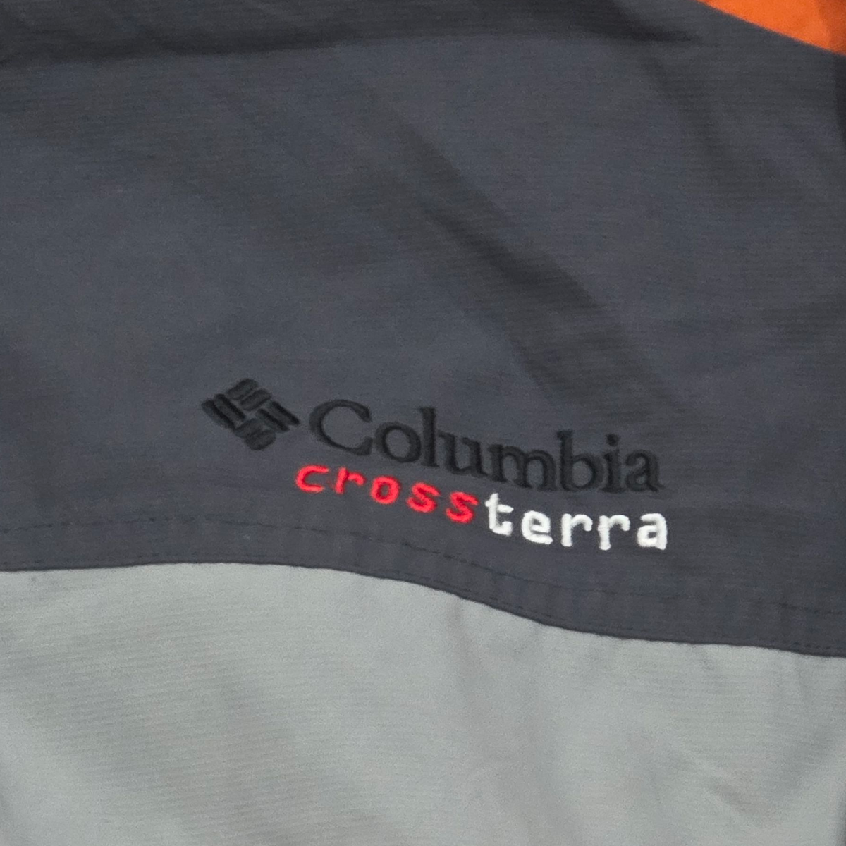 Chamarra 2 En 1 Cross Terra Columbia Mediana M Naranja Gris