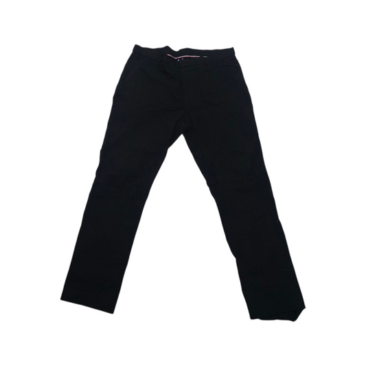 Pantalon Recto Stretch Tommy Hilfiger 38x32 Negro