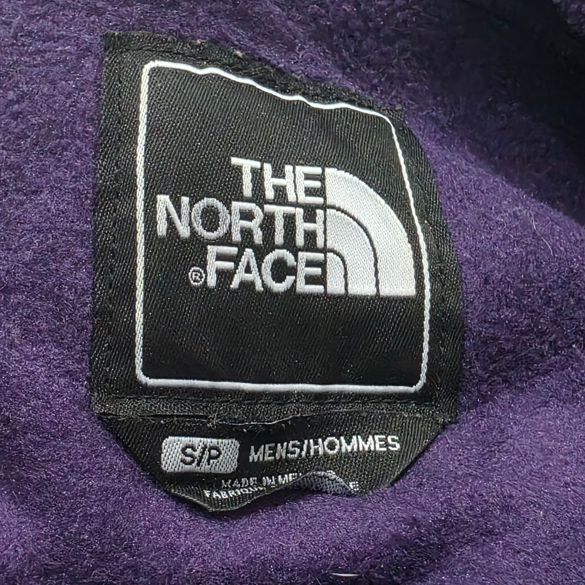 Chamarra Polar The North Face Chico S Morado Con Negro