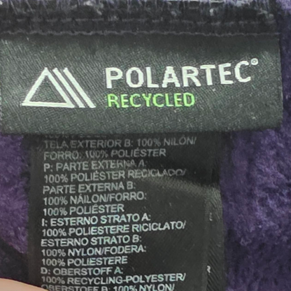 Chamarra Polar The North Face Chico S Morado Con Negro