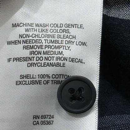 Camisa Columbia Mediana M Cuadros Azul