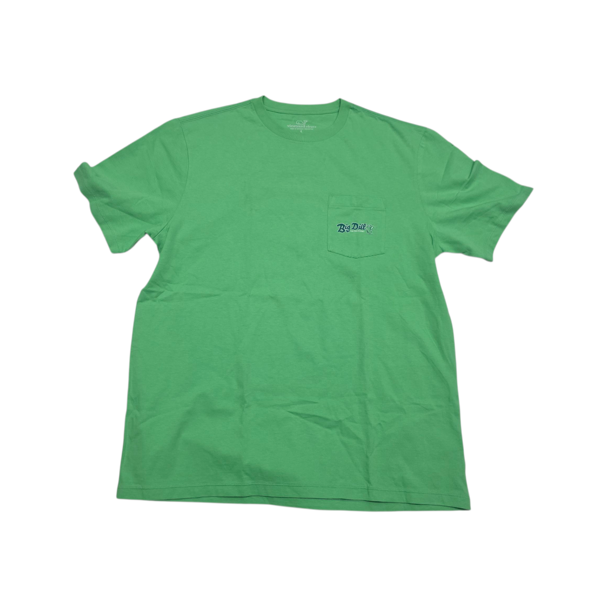 Playera Vineyard Vines Big Dill Grande L Verde