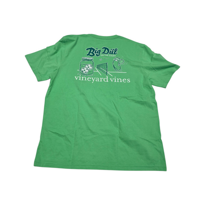 Playera Vineyard Vines Big Dill Grande L Verde