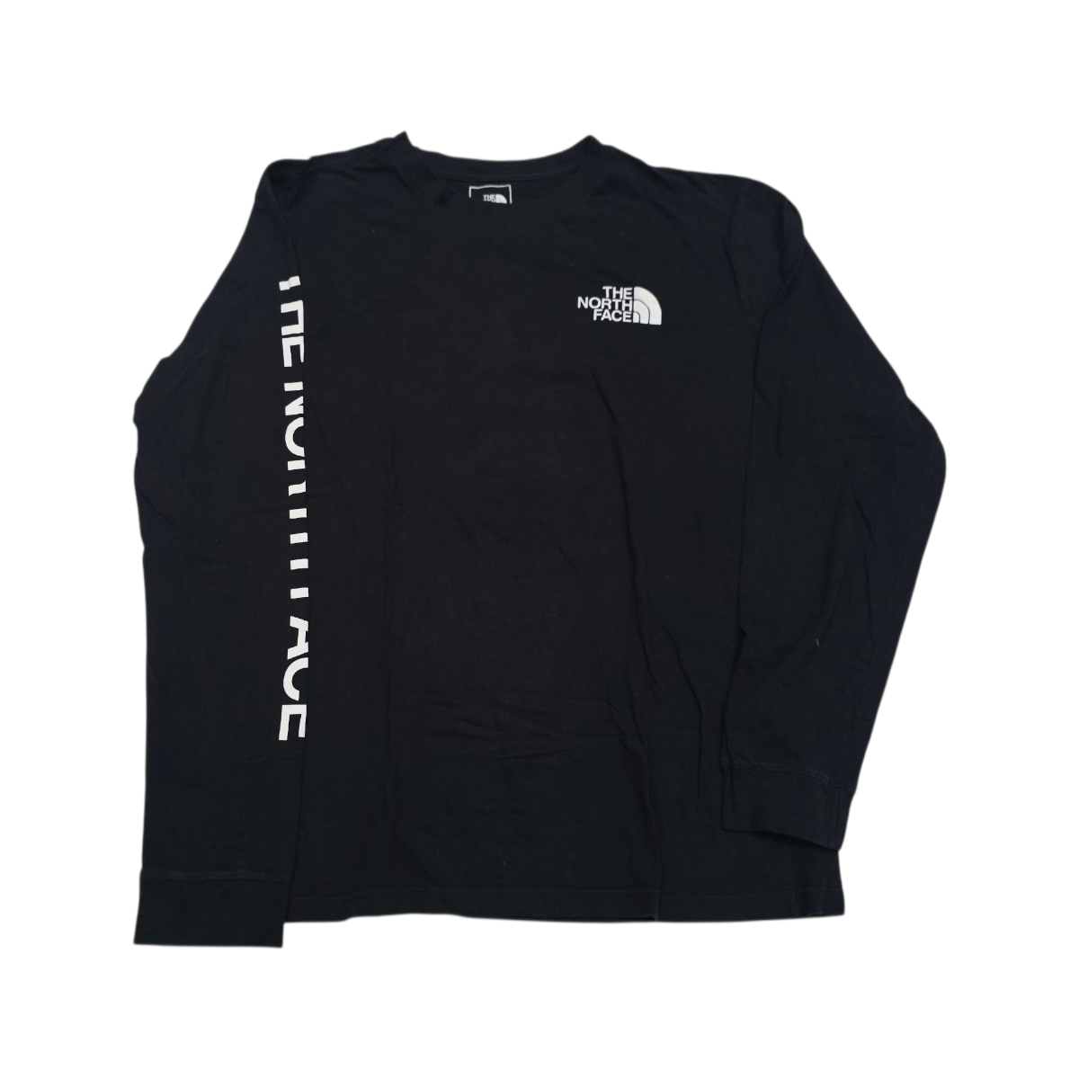 Playera Manga Larga The North Face Grande L Negra