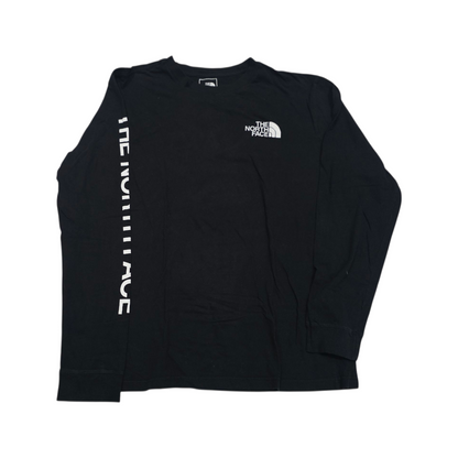 Playera Manga Larga The North Face Grande L Negra