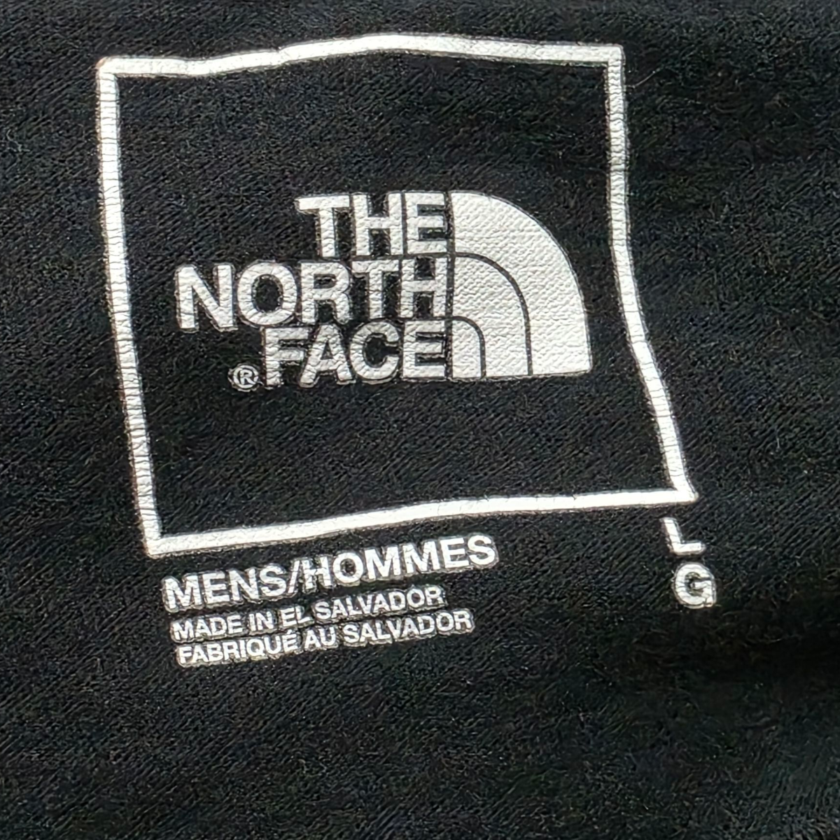 Playera Manga Larga The North Face Grande L Negra