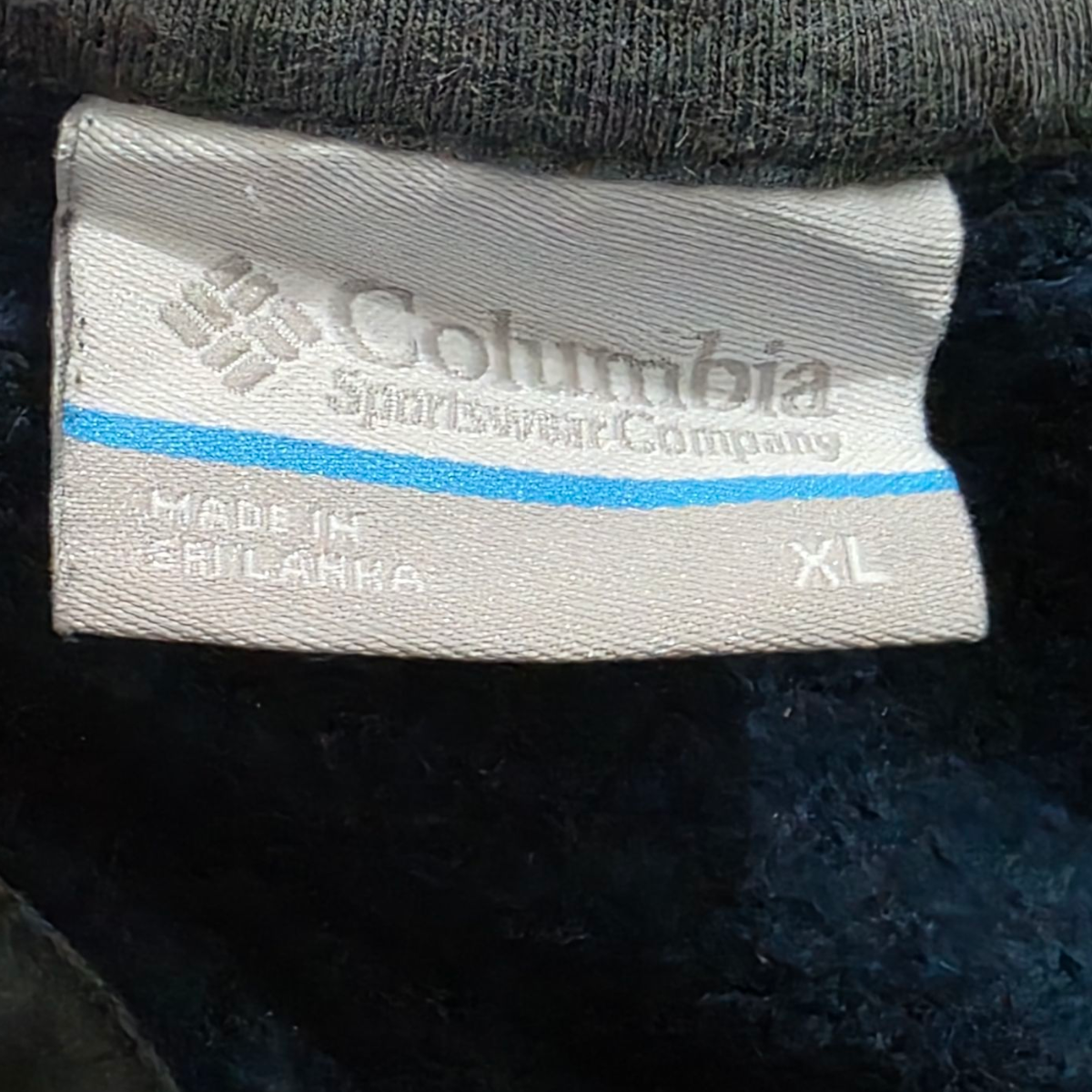 Sudadera Columbia Xgrande Xl Azul