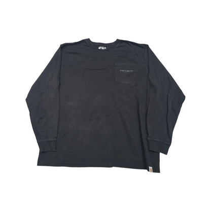 Playera Manga Larga Carhartt Xgrande Xl Grsi Oscuro