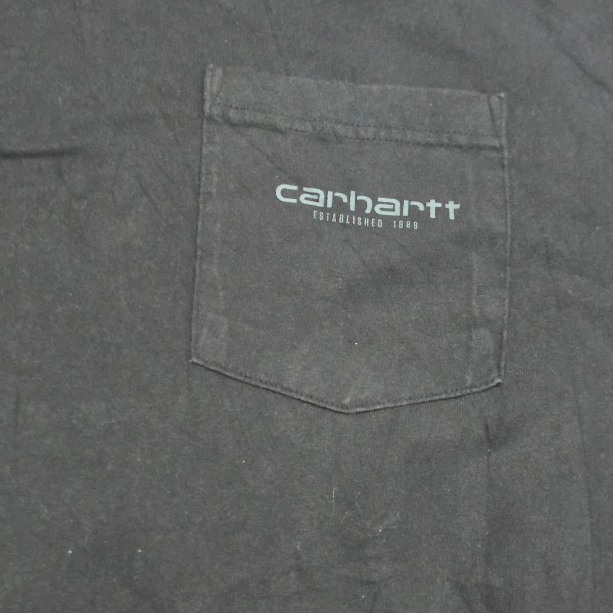 Playera Manga Larga Carhartt Xgrande Xl Grsi Oscuro