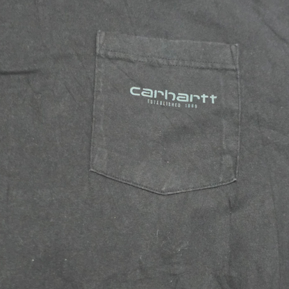 Playera Manga Larga Carhartt Xgrande Xl Grsi Oscuro
