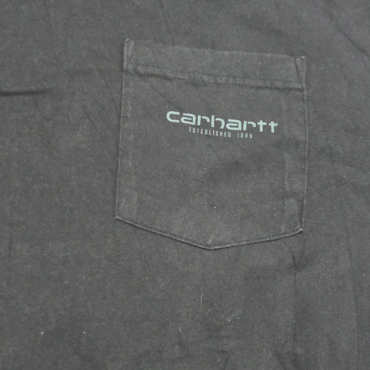Playera Manga Larga Carhartt Xgrande Xl Grsi Oscuro