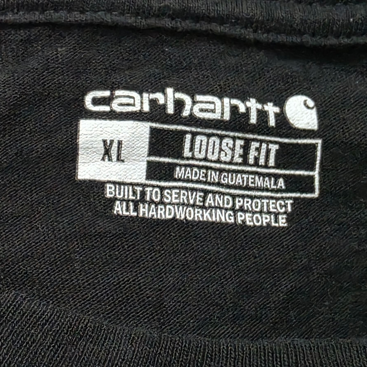 Playera Manga Larga Carhartt Xgrande Xl Grsi Oscuro